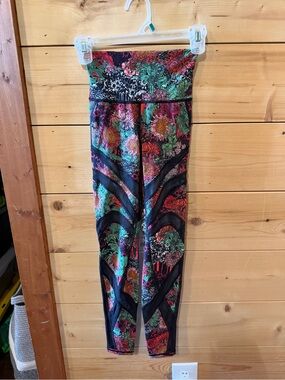 lululemon athletica Floral High-Waist Leggings in Black, Green, Pink